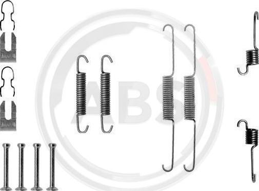 A.B.S. 0763Q - Set accesorii, sabot de frana parts5.com