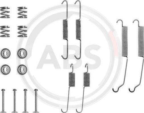 A.B.S. 0701Q - Set accesorii, sabot de frana parts5.com