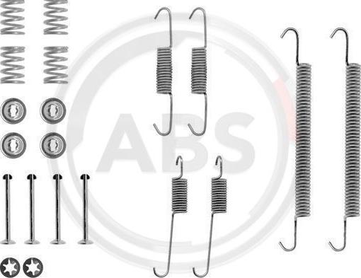 A.B.S. 0707Q - Accessory Kit, brake shoes parts5.com