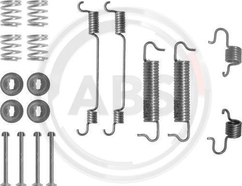 A.B.S. 0780Q - Kompletni pribor, zavorna celjust parts5.com