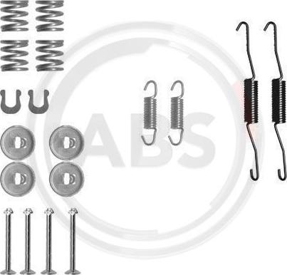 A.B.S. 0778Q - Комплект принадлежности, спирани челюсти parts5.com