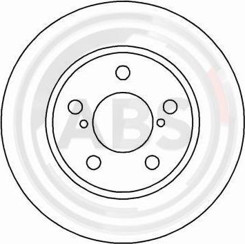 A.B.S. 16138 - Brake Disc parts5.com