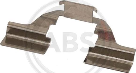 A.B.S. 1684Q - Set accesorii, placute frana parts5.com