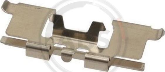 A.B.S. 1677Q - Set accesorii, placute frana parts5.com