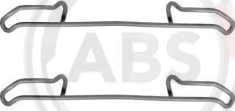 A.B.S. 1085Q - Set accesorii, placute frana parts5.com