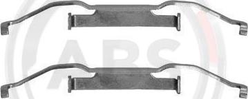 A.B.S. 1148Q - Set accesorii, placute frana parts5.com