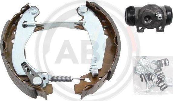 A.B.S. 111408 - Brake Shoe Set parts5.com