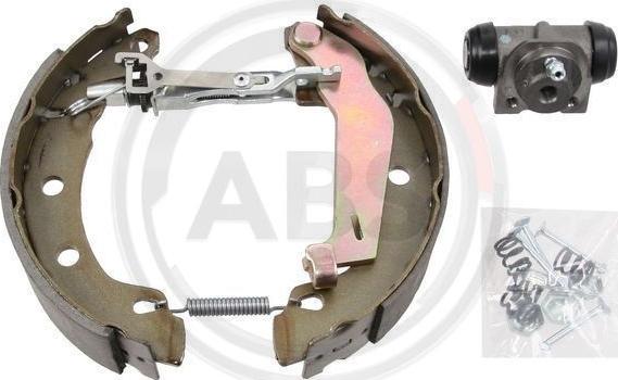 A.B.S. 111412 - Zestaw szczęk hamulcowych parts5.com