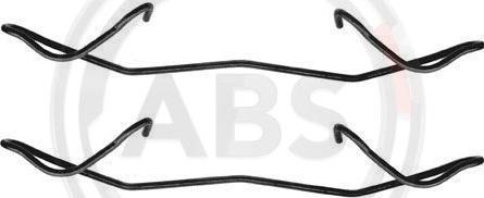 A.B.S. 1180Q - Set accesorii, placute frana parts5.com