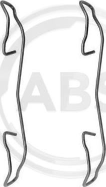 A.B.S. 1187Q - Accessory Kit for disc brake Pads parts5.com