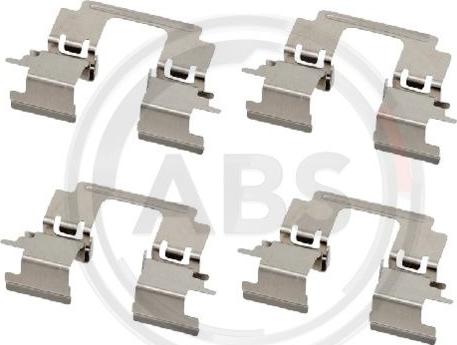 A.B.S. 1896Q - Accessory Kit for disc brake Pads parts5.com