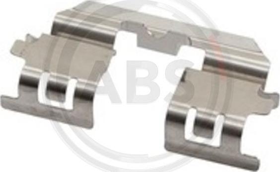 A.B.S. 1810Q - Set accesorii, placute frana parts5.com