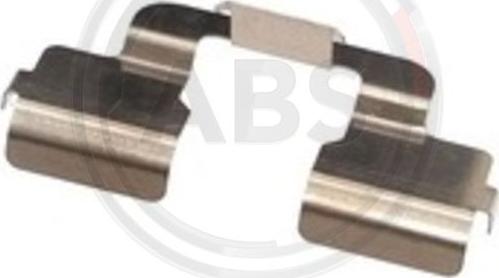 A.B.S. 1797Q - Set accesorii, placute frana parts5.com