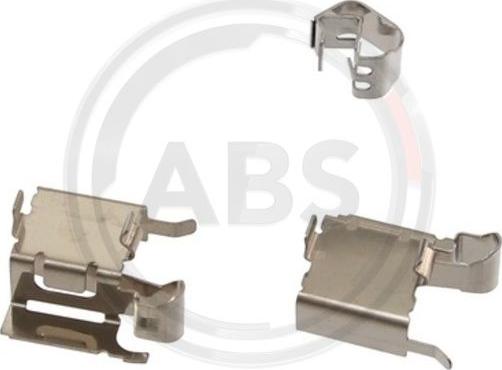 A.B.S. 1748Q - Set accesorii, placute frana parts5.com