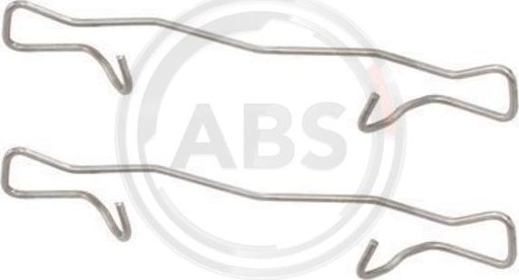 A.B.S. 1755Q - Kit de accesorios, pastillas de frenos parts5.com