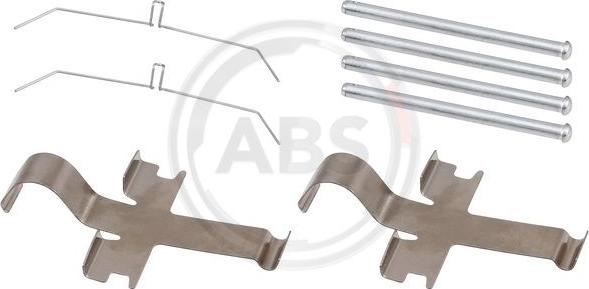 A.B.S. 1752Q - Kit de accesorios, pastillas de frenos parts5.com