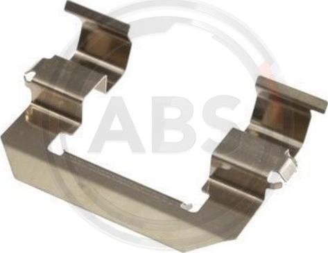 A.B.S. 1761Q - Set accesorii, placute frana parts5.com