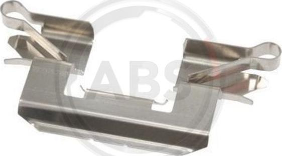 A.B.S. 1772Q - Set accesorii, placute frana parts5.com