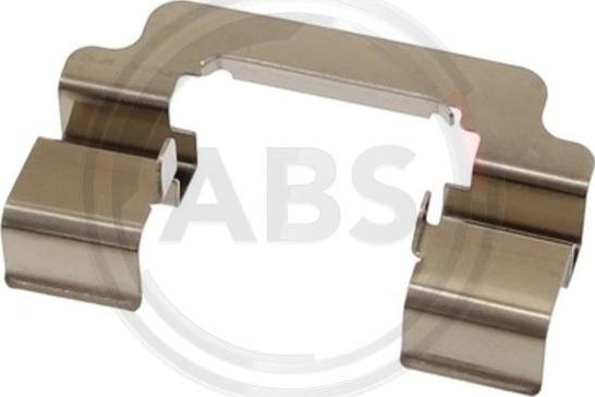 A.B.S. 1777Q - Set accesorii, placute frana parts5.com