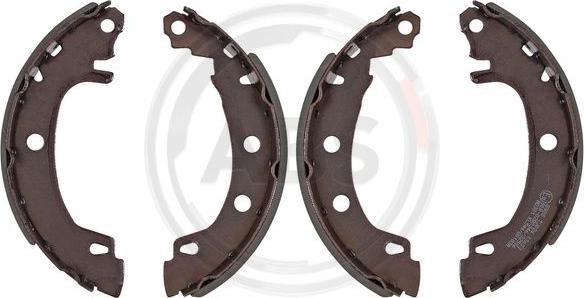 A.B.S. 8988 - Fékpofakészlet parts5.com