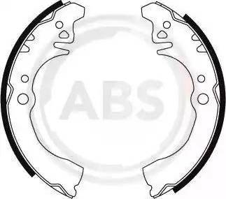 A.B.S. 8842 - Set saboti frana parts5.com