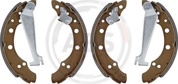 A.B.S. 8871 - Brake Shoe Set parts5.com