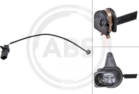 A.B.S. 39647 - Warning Contact, brake pad wear parts5.com