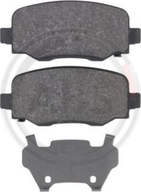 A.B.S. 35039 - Brake Pad Set, disc brake parts5.com