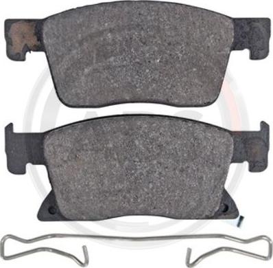 A.B.S. 35122 - Brake Pad Set, disc brake parts5.com