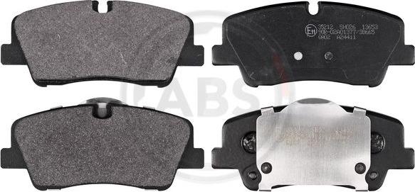 A.B.S. 35212 - Brake Pad Set, disc brake parts5.com