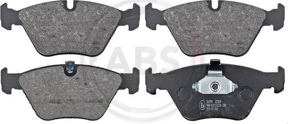 A.B.S. 36998 - Set placute frana,frana disc parts5.com