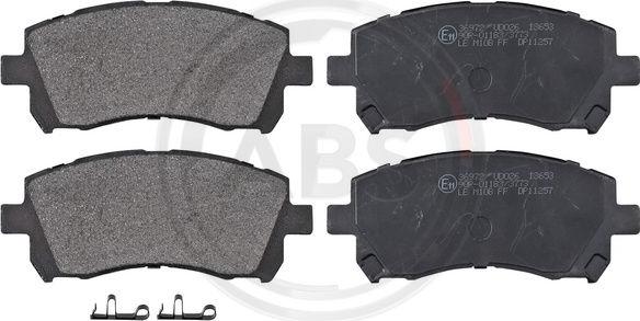 A.B.S. 36972 - Brake Pad Set, disc brake parts5.com