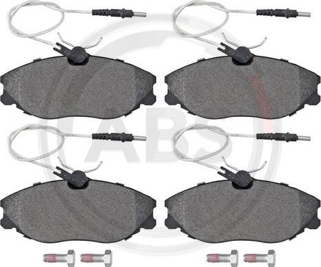 A.B.S. 36977 - Brake Pad Set, disc brake parts5.com