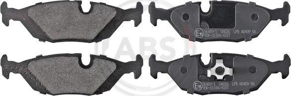 A.B.S. 36489/1 - Set placute frana,frana disc parts5.com