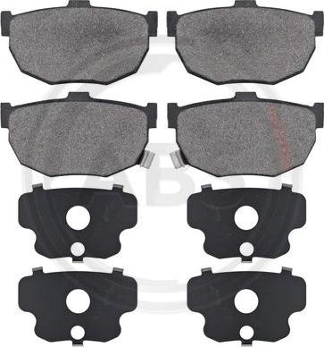 A.B.S. 36692 - Brake Pad Set, disc brake parts5.com