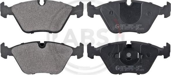 A.B.S. 36650 - Set placute frana,frana disc parts5.com