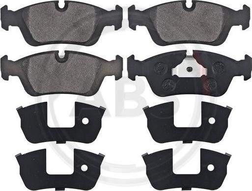 A.B.S. 36678 - Brake Pad Set, disc brake parts5.com