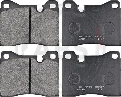 A.B.S. 36133 - Set placute frana,frana disc parts5.com