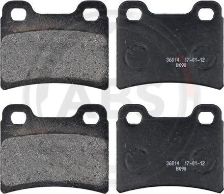 A.B.S. 36814 - Set placute frana,frana disc parts5.com