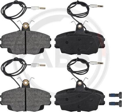 A.B.S. 36770 - Brake Pad Set, disc brake parts5.com