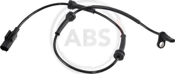 A.B.S. 30400 - Czujnik, prędkość obrotowa koła parts5.com