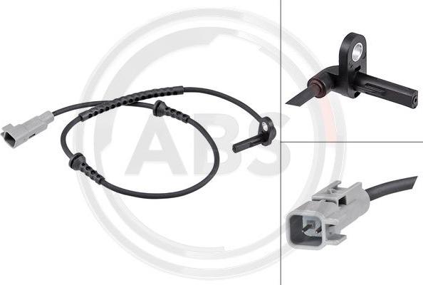 A.B.S. 30086 - Senzor,turatie roata parts5.com