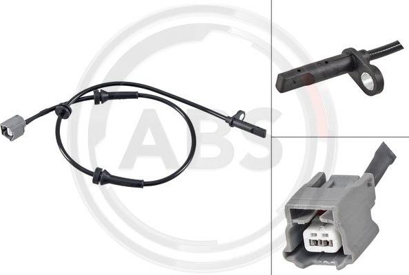 A.B.S. 31640 - Senzor,turatie roata parts5.com