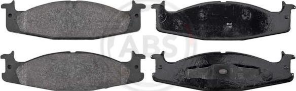 A.B.S. 38632 - Set placute frana,frana disc parts5.com