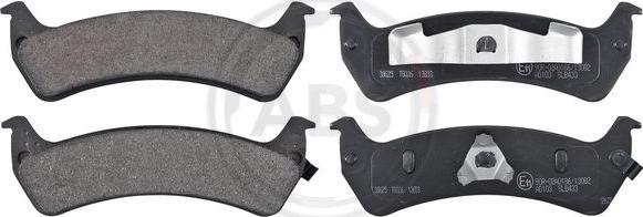 A.B.S. 38625 - Brake Pad Set, disc brake parts5.com