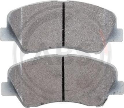 A.B.S. 37930 - Brake Pad Set, disc brake parts5.com