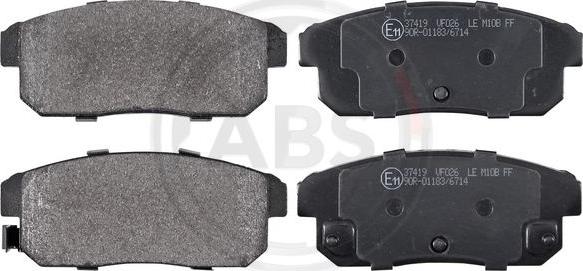 A.B.S. 37419 - Brake Pad Set, disc brake parts5.com