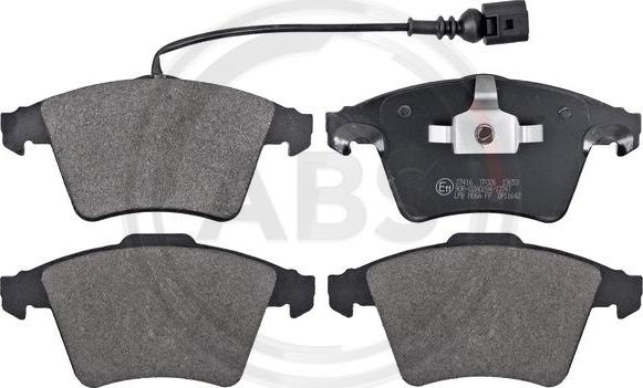 A.B.S. 37416 - Brake Pad Set, disc brake parts5.com