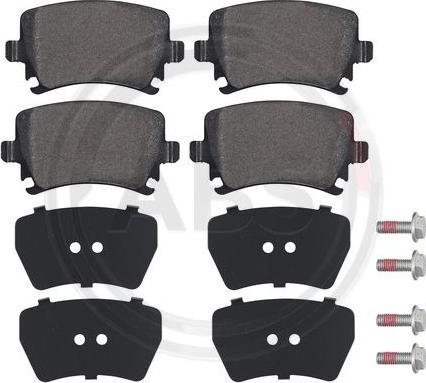 A.B.S. 37411 - Brake Pad Set, disc brake parts5.com