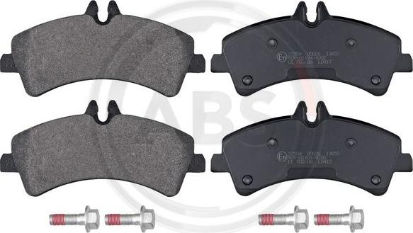 A.B.S. 37554 - Set placute frana,frana disc parts5.com